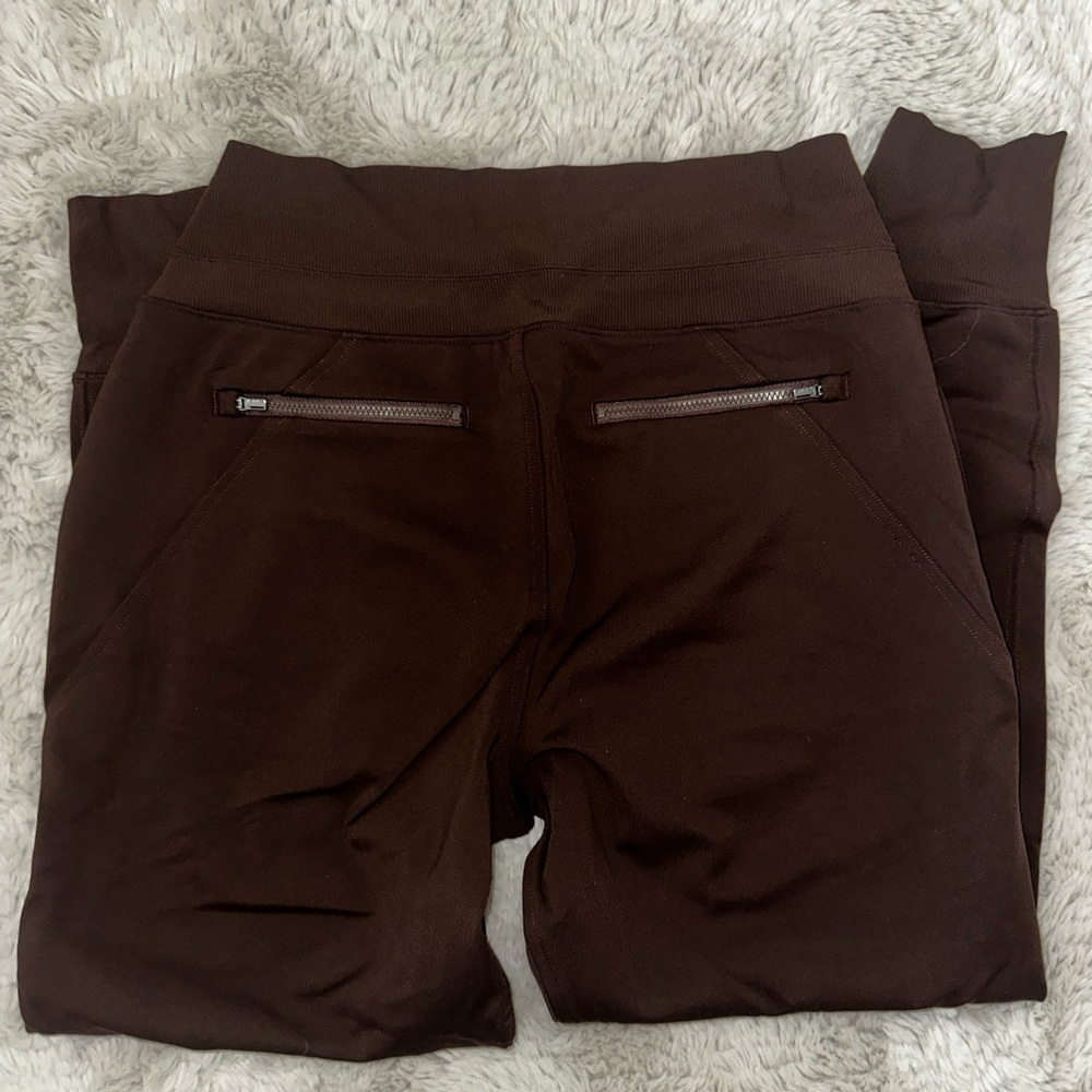 Athleta Brown Venice High-Rise Joggers - Picture 2 of 2
